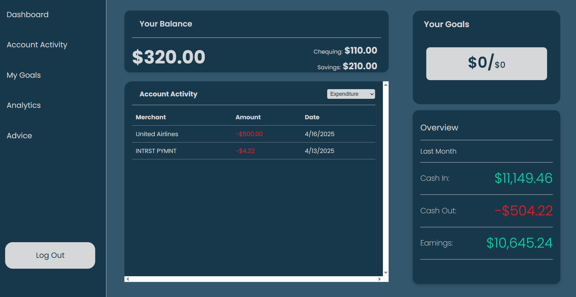 2Cents App Screenshot